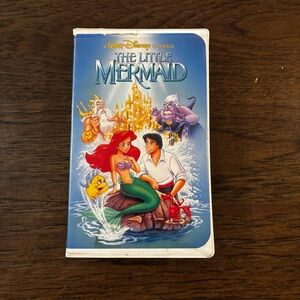 RARE BANNED Cover Disney's The Little Mermaid VHS